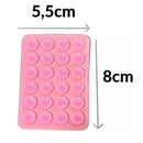 ￼Capinha Ventosa Celular Suporte Em Silicone Varias Cores