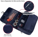 ￼Necessaire de Viagem com Gancho para Pendurar com Gancho Grande Capacidade Bolsa Feminina Impermeável para Cosméticos
