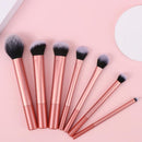 Conjunto De Pincéis De Maquiagem Com 7 Peças , Pincel De blush Pó Corretivo Sombra Para Os Olhos