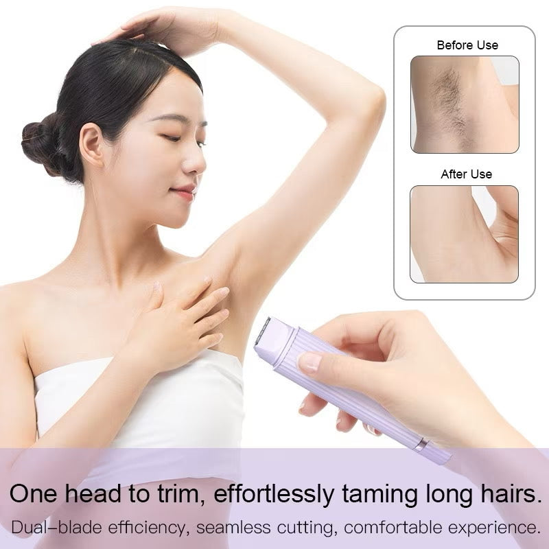 ￼Depilador Removedor De Pelos Facial e Corporal Sem fio Recarregável