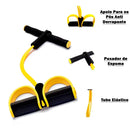 kit para treino em casa completo C/6 itens: pesos de canela 3Kg, par halter 1Kg, colchonete, roda, extensor e corda