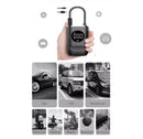 Compressor De Ar Elétrico Portátil Digital encher Pneu Carro Moto Bike Bicicleta Bola Piscina Inflável