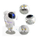 Projetor de Luz Noturna Astronauta Galaxy Star com Efeitos de Nebulosa RGB LED