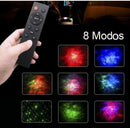 Projetor de Luz Noturna Astronauta Galaxy Star com Efeitos de Nebulosa RGB LED