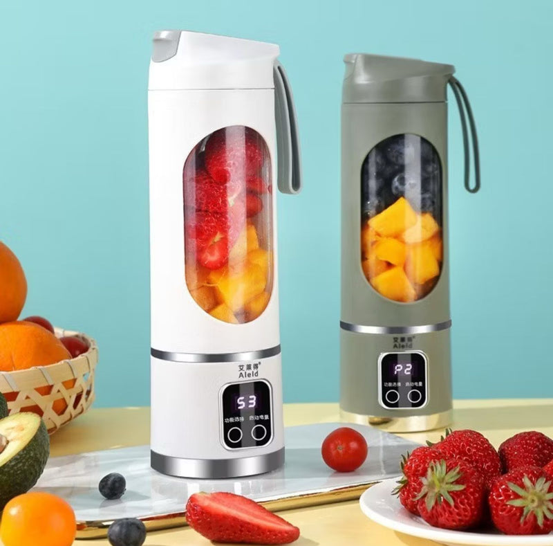 Liquidificador Portátil Recarregável 8 Lâminas, Espremedor