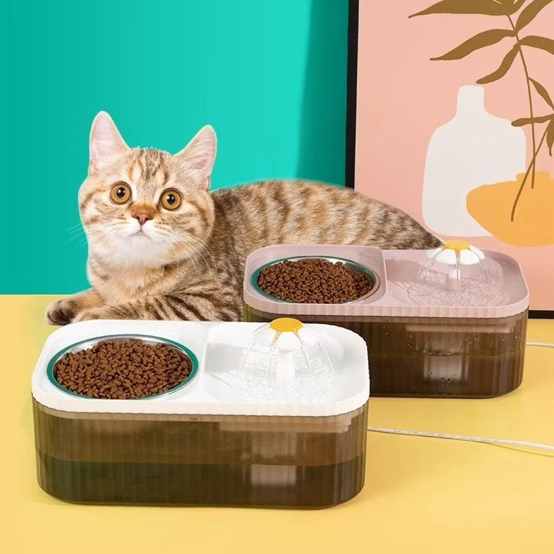 Bebedouros e comedouros automáticos para cães e gatos Bebedouro automático pequeno de 3 litros para animais de -PS0801