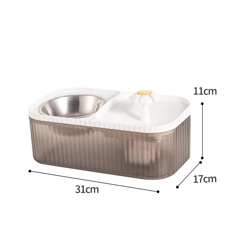 Bebedouros e comedouros automáticos para cães e gatos Bebedouro automático pequeno de 3 litros para animais de -PS0801