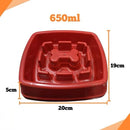 Comedouro Lento Interativo Educativo para Cães 650ml/1200ml Murano