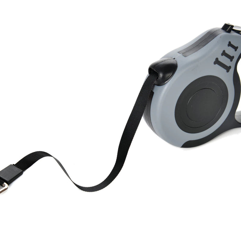 Holapet  5m Trela Para Cães Pequenos Gato Nylon Retráctil Roleta Automática De Tração Extensível